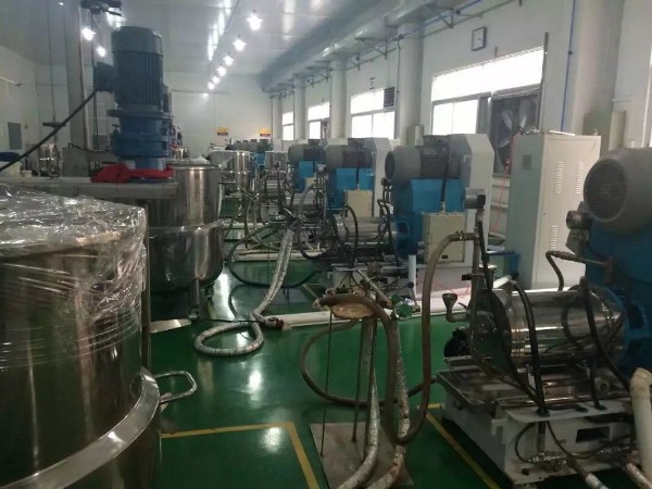 油漆草莓视频色视频研磨设备生产线